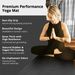 Yoga Mats Natural Rubber PU Yoga Mat Non Slip Sweat Absorption Shock Absorption Silent Thickened Home Dance Fitness Mat_desvips.com