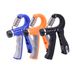 Adjustable Grip Strengthener R-Type Spring Mechanical Counting Multifunctional Finger Rehabilitation Training Equipment_desvips.com
