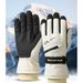 DTUCYCLE Winter Warm Gloves Outdoor Skiing Men And Women Riding Electric Motorcycle Fleece-Lined Thickened Touchscreen_desvips.com