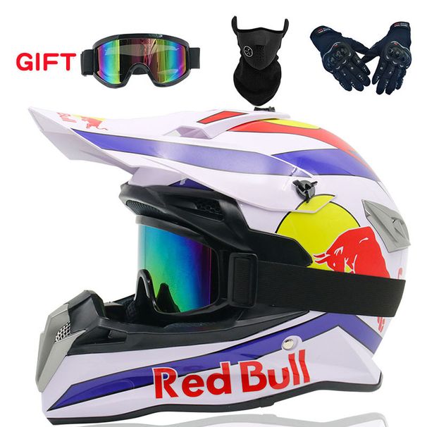 Motorcycle Off Road Helmet, All Season Full Coverage Off Road Motorcycle Helmet, Mountain Racing Downhill Full Face Helmet Riding._desvips.com