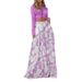 Women's clothing new printed casual suit lapel sexy strap shirt high waist wide leg pants two piece suit_desvips.com
