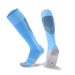 High-Performance Football Socks With Terry Cushion - Long Knee-High Sports Socks For Kids & Adults, Anti-Slip & Sweat-Wicking, Stripe Design_desvips.com