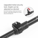 Outdoor Carbon Fiber Trekking Pole Telescopic Folding Elderly Walking Stick Hiking Camping Gear_desvips.com