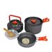 Outdoor Goods Set Pot Camping Teapot Picnic Frying Pan Camping Kettle Equipment Portable Outdoor Pot Full Set_desvips.com