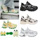 JNDO Designer Dad Shoes Platform Sneakers Mens Womens Hungry Gorilla Shoe Black Silver Grey Cream Yell Green High Top_desvips.com