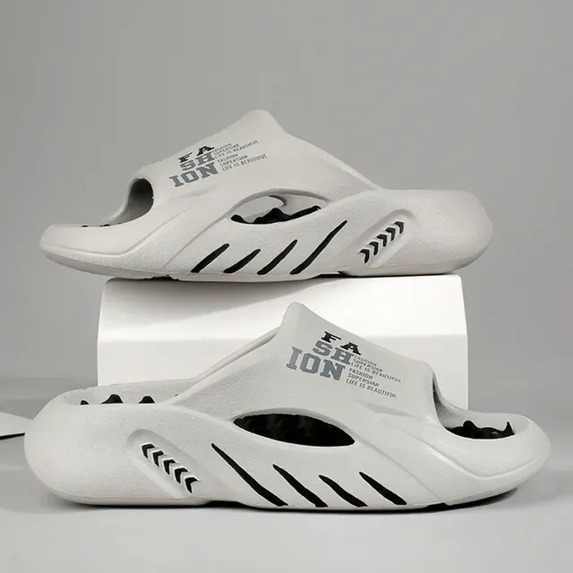 Summer 2024 Quality Massage Slippers New Sides Indoor Outdoor Beach Casual Shoes Soft Sole Slides Men Flip-Ps Men's_desvips.com