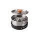 Outdoor Stainless Steel Cookware Set - Non-Stick Frying Pan Camping Pot & Kettle Lightweight & Portable For 3-4 People Perfect For Hiking & Picnics_desvips.com