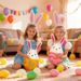 Easter Inflatable Bunny Egg Outdoor Children's Balloon Kindergarten Courtyard Lawn Decoration Hanging Ornament_desvips.com