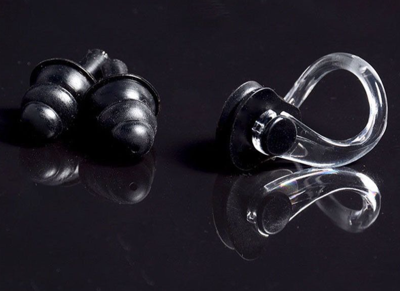Earplugs Set Silicone Professional Anti-Choke Plug Diving Adult Children Nose Clip Swimming Special_desvips.com