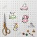 60 Easter Bunny Egg Holiday Cartoon Cute Stickers For Mobile Phones, Stationery, DIY Decoration, Waterproof Decals_desvips.com