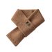 Scarves Winter New Imitation Cashmere Scarf Men's Outdoor Leisure Plus Velvet Warm Knitted Neck Scarf Retro DWJ47_desvips.com