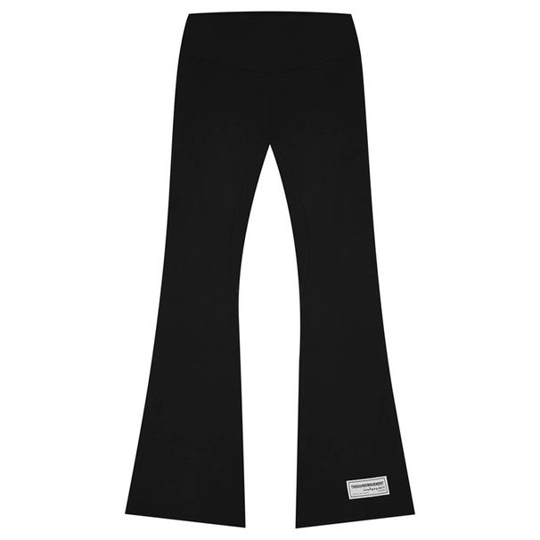 RenMou Ladies' Spring Autumn High Waist Slimming Plus Elastic Base, Hip Lifting And Abdominal Tightening, Flared Pants, Base Exclusive Supply_desvips.com