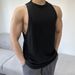 Men's Muscle Fit Sleeveless Workout Tank - Summer Fitness Gym Vest For Running & Training_desvips.com