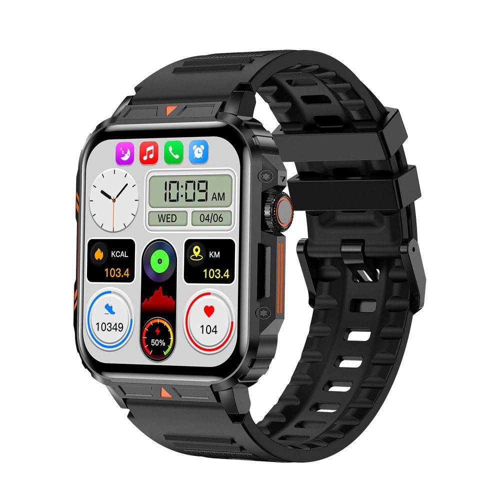 Outdoo Thee-Poof New L81 Smat Watch Bluetooth Call Heat Rate Blood Pessue Sleep Health Monitoing Spots_desvips.com