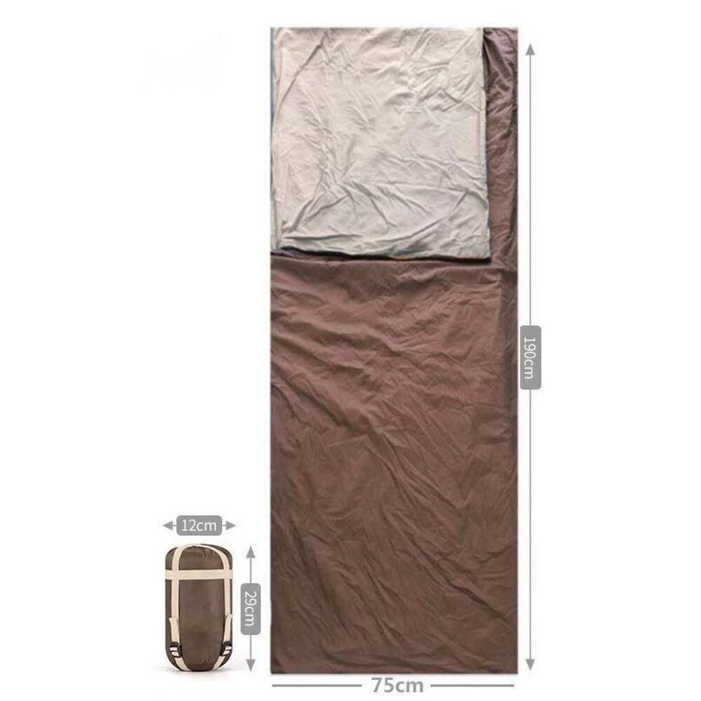 Ultra-light Mini Adult Envelope Outdoor Camping Hotel Dirt-proof Machine Washable Splicable Down Cotton Sleeping Bag_desvips.com
