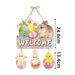 decorations, Wall And Door Hangings, Happy Themed Decorative Items, Easter Day Scene Arrangement_desvips.com