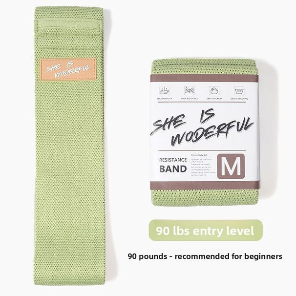 Knitted Elastic Glute Stretch Leg Exercises, Non-Slip Resistance For Strength Training, Fitness Yoga Hip Band_desvips.com