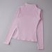 Women's Yoga Jacket With Stand Collar & Zipper – Slim Fit, Long Sleeve, Sun Protection, Breathable For Running, Gym & Outdoor Sports_desvips.com