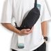 Waterproof Sport Waist Bag, Lightweight Fanny Pack & Crossbody Chest Bag For Men Women, Outdoor Hiking Cycling Travel_desvips.com