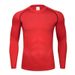 Men's Quick-Dry Compression Long Sleeve Shirt For Running, Basketball & Training – Breathable, Stretchy & Moisture-Wicking With Colorful Accents_desvips.com