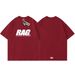 Summer STA National Trend RAG Print Series Pure Cotton Short Sleeve Round Neck Loose Casual Unisex Couple T-Shirt Ins_desvips.com