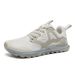 HOBIBEAR Unisex Hiking Lace-Up Walking Shoes Outdoor Travel Artificial Leather Sneakers_desvips.com