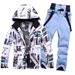 Ski Suits For Men, Windproof, Waterproof, Warm Breathable, One Piece Delivery, Single Double Board Skiing Clothes And_desvips.com