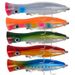 1Pcs Big Fishing Popper Lure 16cm 81g Floating 1/0# Hook Topwater Hard Bait Realistic 6 Colors Bass Pike Saltwater Fishing_desvips.com