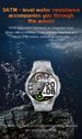 Dodobit 1100mAh Large Battery Outdoor Smart Watch DT05 For Men BT Call 3ATM Waterproof Flashlight Sports Smartwatch_desvips.com