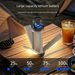 New Multifunctional Foldable Three-leaf Outdoor Camping With Hook LED Tent Light_desvips.com