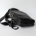 Men's First Layer Cowhide Black Summer Casual Messenger Bag_desvips.com