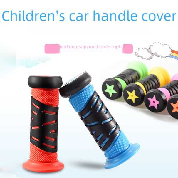 Children's Soft Rubber Handle Grips For Bicycles And Scooters_desvips.com