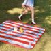 Beach Outdoor Picnic Mat, Portable Oxford Cloth Thickened Waterproof And Moisture-proof Beach Mat_desvips.com