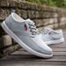 Odorless Slip Resistant Men's Navy Blue Teen Boys Casual Lace Up Canvas Sneakers Cheap Student Shoes Comfortable_desvips.com