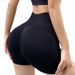 High-Waisted Peach Lift Yoga Shorts Tight Running Training Base Layer Three-Quarter Sports Pants High Elasticity New_desvips.com