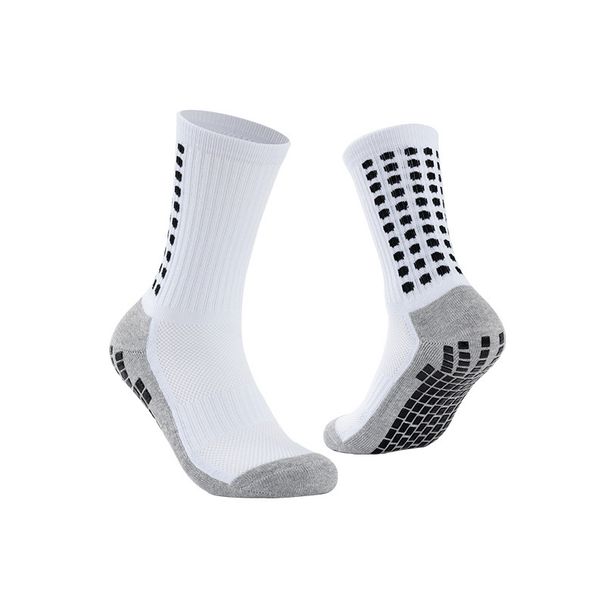 Soccer Socks Glue Dot Anti Slip Football Socks For Adults In Autumn And Winter Sports, Glue Dot Thickened Towel Bottom Mid Tube Basketball Socks_desvips.com