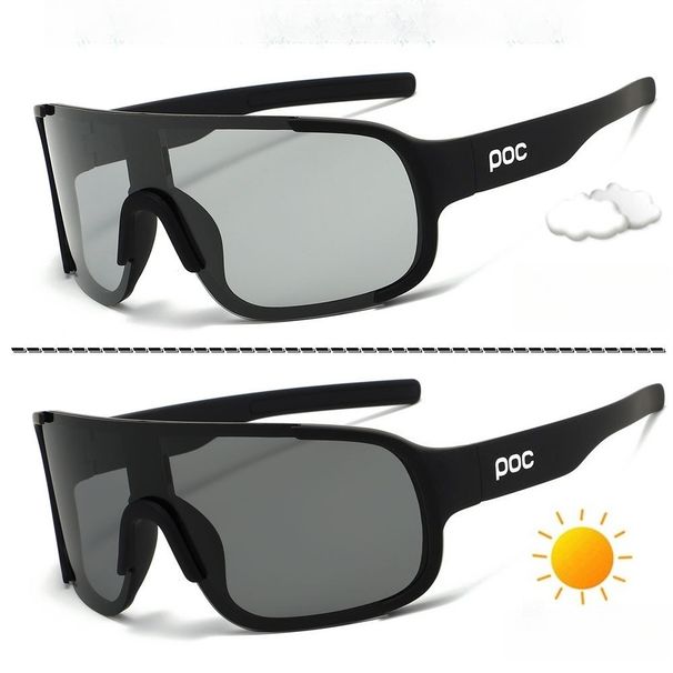 Photochromic Cycling Glasses.Outdoor Sports, Running, Marathons, Cycling, Windproof Goggles Gear_desvips.com