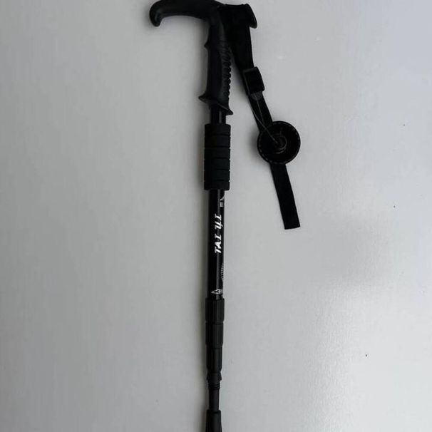 Factory Direct Sale Shock Absorption High Strength Ultra-light Aluminum Alloy Hiking T-handle Curved Straight Handle_desvips.com