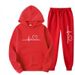 2025 New Hot-Selling Trendy Fashion Men's And Women's Casual Hooded Fleece Sweatshirt Sports Set_desvips.com