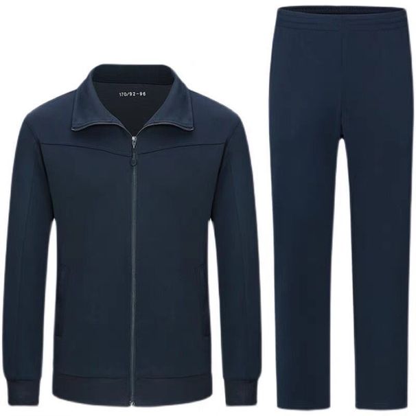 New Long-sleeve Fitness Suit Men, Breathable Quick-drying, Suitable For Spring And Autumn, Outdoor Training Sports_desvips.com