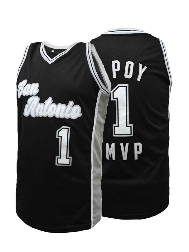 Men's # 1 Basketball Jersey - Breathable Sleeveless Loose Fit Summer Training & Competition Sports Uniform For Casual_desvips.com