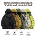 STG Men's Hooded Crock Jacket Waterproof And Windproof Trendy Long Sleeve Spring Autumn Casual Handsome Outdoor_desvips.com