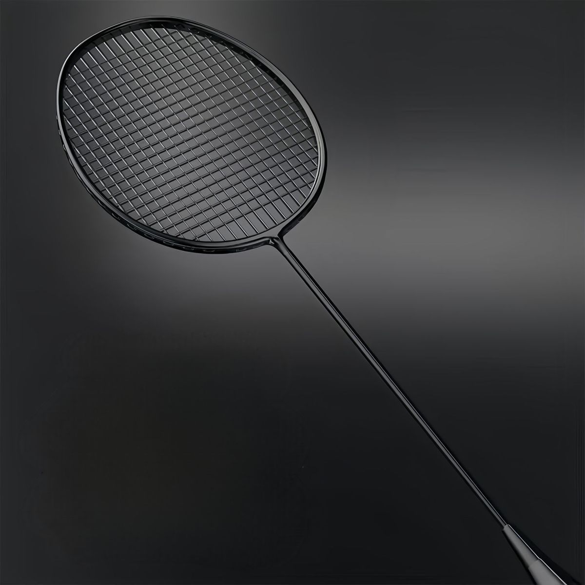 Linli's Selection Of All-carbon Fiber Badminton Rackets, Small Black Rackets Training And Competition, Suitable For_desvips.com