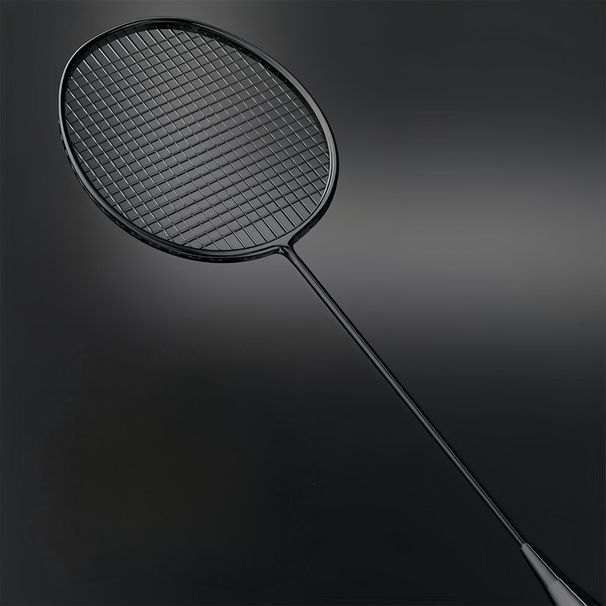 Linli's Selection Of All-carbon Fiber Badminton Rackets, Small Black Rackets Training And Competition, Suitable For_desvips.com
