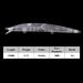 Chan’sHuang 20PCS Unpainted Blanks Bait 13cm 9.7G Floating Long Cast Rattle Minnow DIY Handmade Artificial Fishing Lure_desvips.com