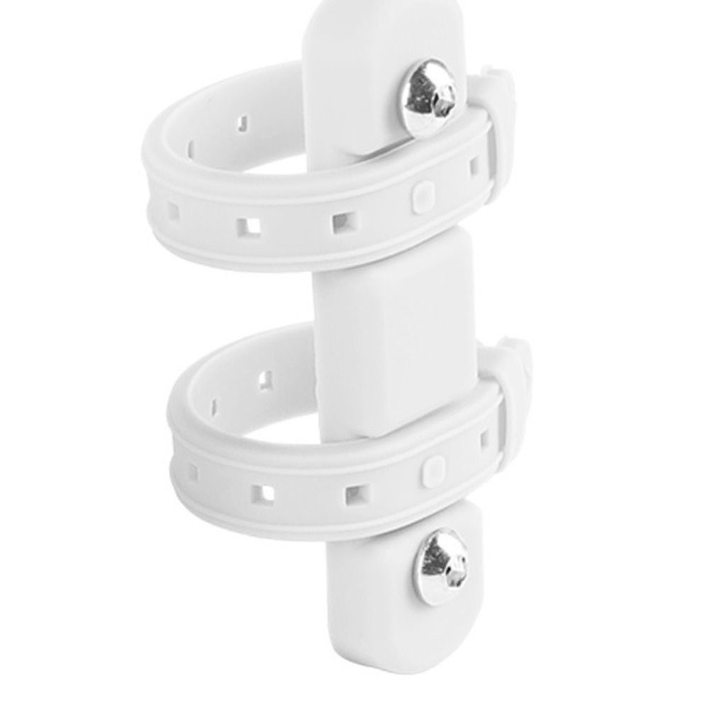 Bicycle kettle holder, converter strap, non perforated silicone adapter, mountain road bike riding equipment accessories_desvips.com