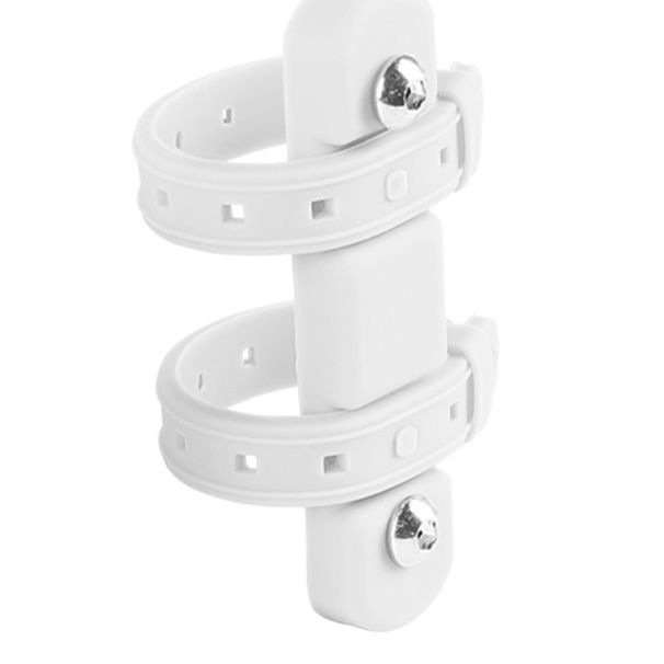 Bicycle kettle holder, converter strap, non perforated silicone adapter, mountain road bike riding equipment accessories_desvips.com
