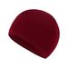Autumn Winter Thickened Fleece Warm Small Motorcycle Helmet Liner Outdoor Riding Wide Brim Ear Protection Hat_desvips.com