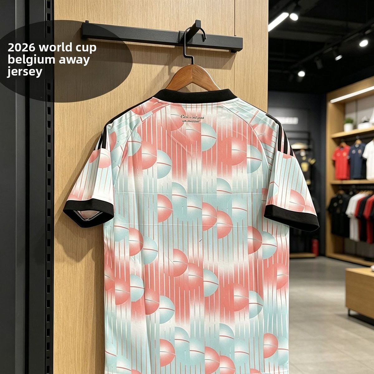 2026 Belgium Away Jersey World Cup 7 De Bruyne No. 11 Doku Football Team Training Uniform Messi_desvips.com
