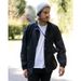 Nylon Hip Hop Streetwear Plain Black Coaches Jacket Vintage Waterproof Lightweight Windbreaker For Men_desvips.com